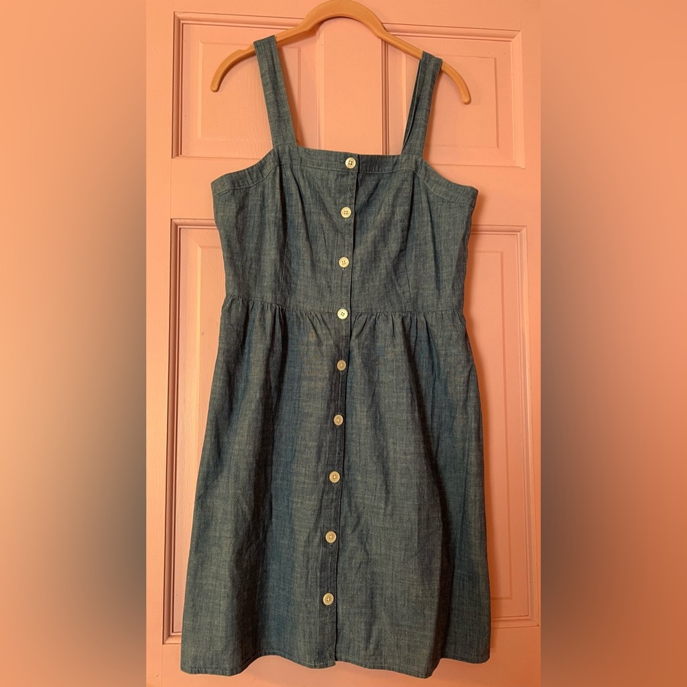 Chambray J Crew Dress